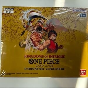 Onepiece Kingdoms of Intrigue Card Game - Red and Yellow